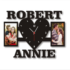 Heart - Photo Wall Clock