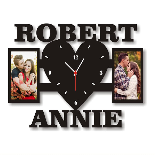 Heart - Photo Wall Clock