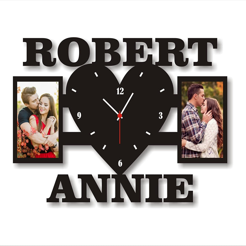 Heart - Photo Wall Clock