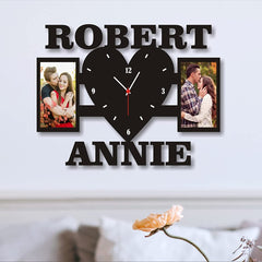 Heart - Photo Wall Clock