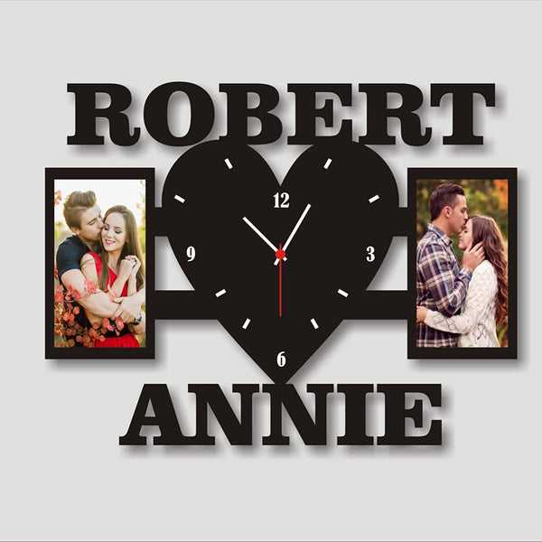 Heart - Photo Wall Clock