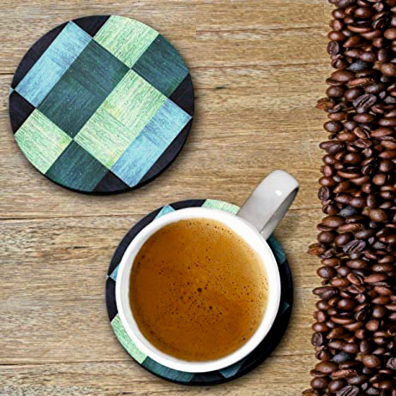 Fabric Print - Coasters (Set of 4 Coasters)