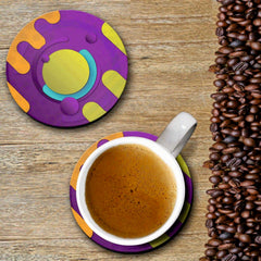 Pattern Print - Coasters (Set of 4 Coasters)
