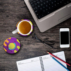 Pattern Print - Coasters (Set of 4 Coasters)