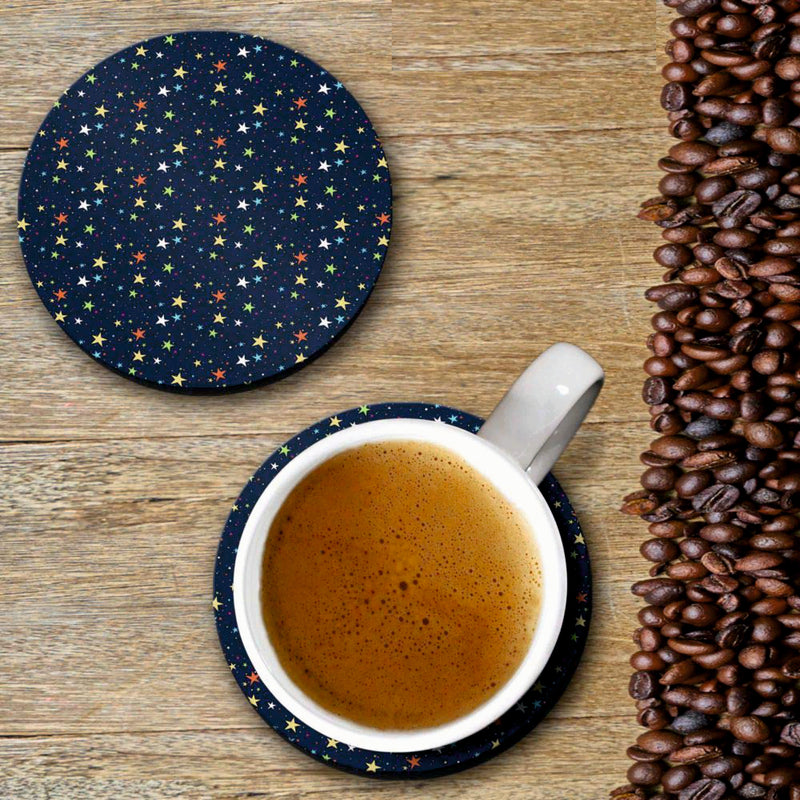 Star Print - Coasters (Set of 4 Coasters)