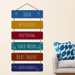 Wisdom Words - Wooden Acrylic Wall Decor || Wall Hanging