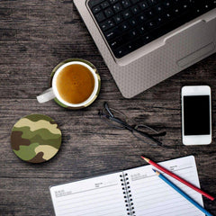 Cool Army Print - Coasters (Set of 4 Coasters)