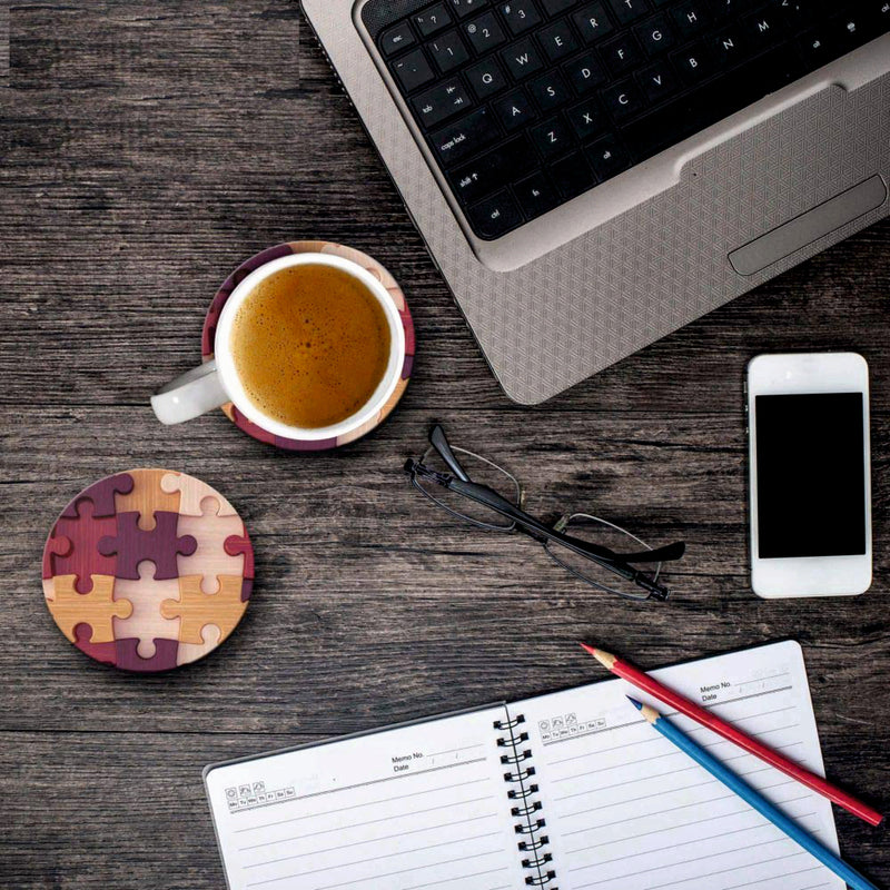 Puzzle Print - Coasters (Set of 4 Coasters)