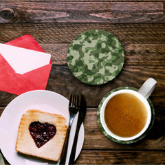Army Print - Coasters (Set of 4 Coasters)