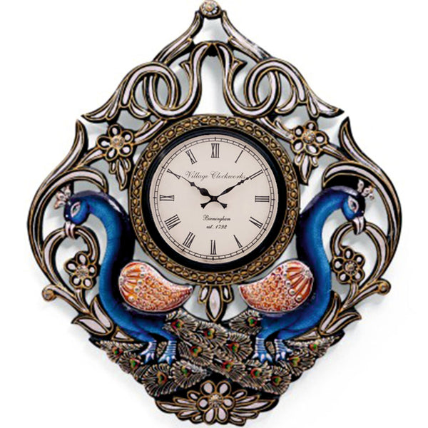 Peacock - Wall Clock