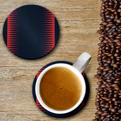 Red & Blue Pattern - Coasters (Set of 4 Coasters)