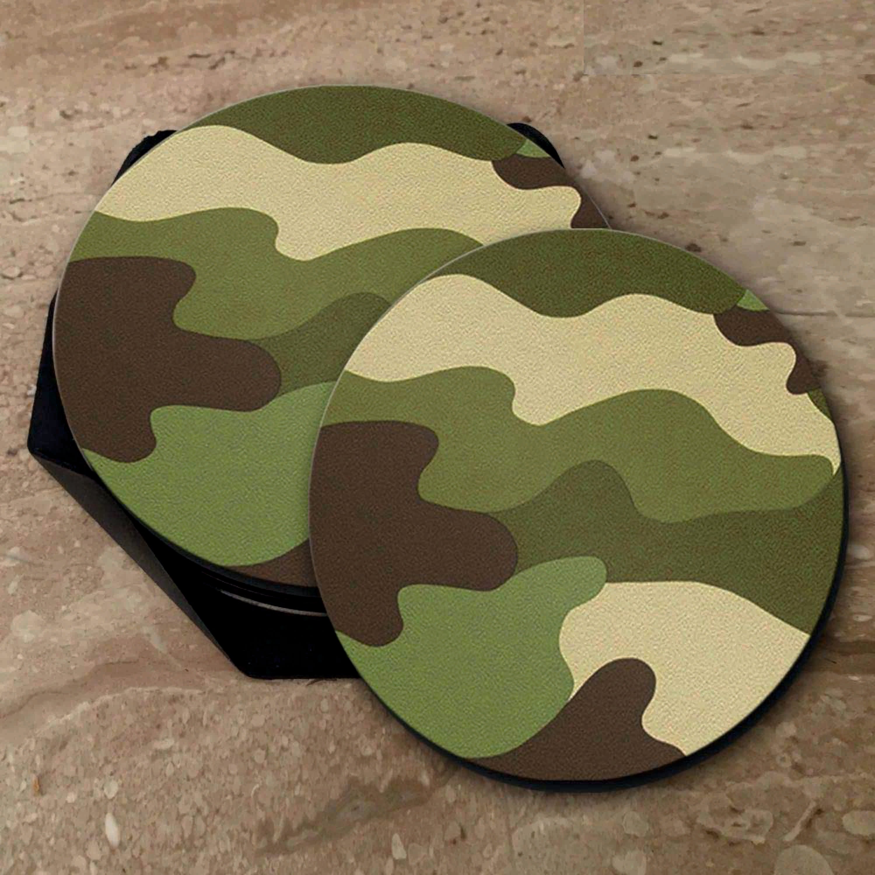 Cool Army Print - Coasters (Set of 6)