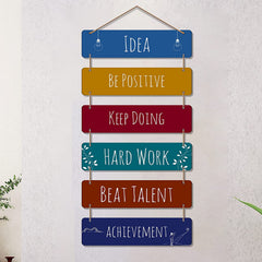Wisdom Words - Wooden Acrylic Wall Decor || Wall Hanging