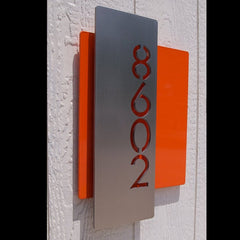 Number - Vertical Name Plate