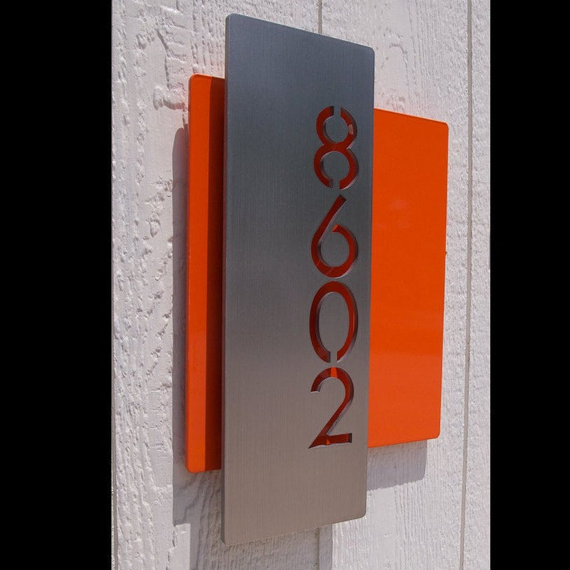 Number - Vertical Name Plate