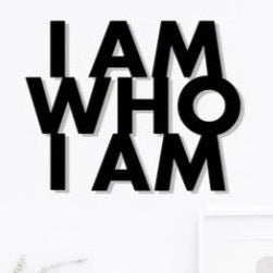 I - Wooden Acrylic Wall Decor || Wall Hanging
