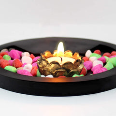Ganesh with Bansuri - Diya