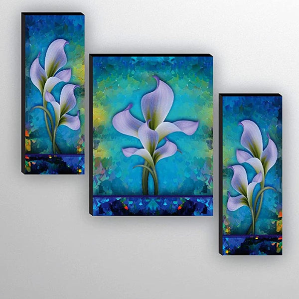Blue Tulip - Wall Painting