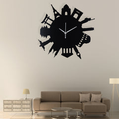Seven Wonders - Wall Clock