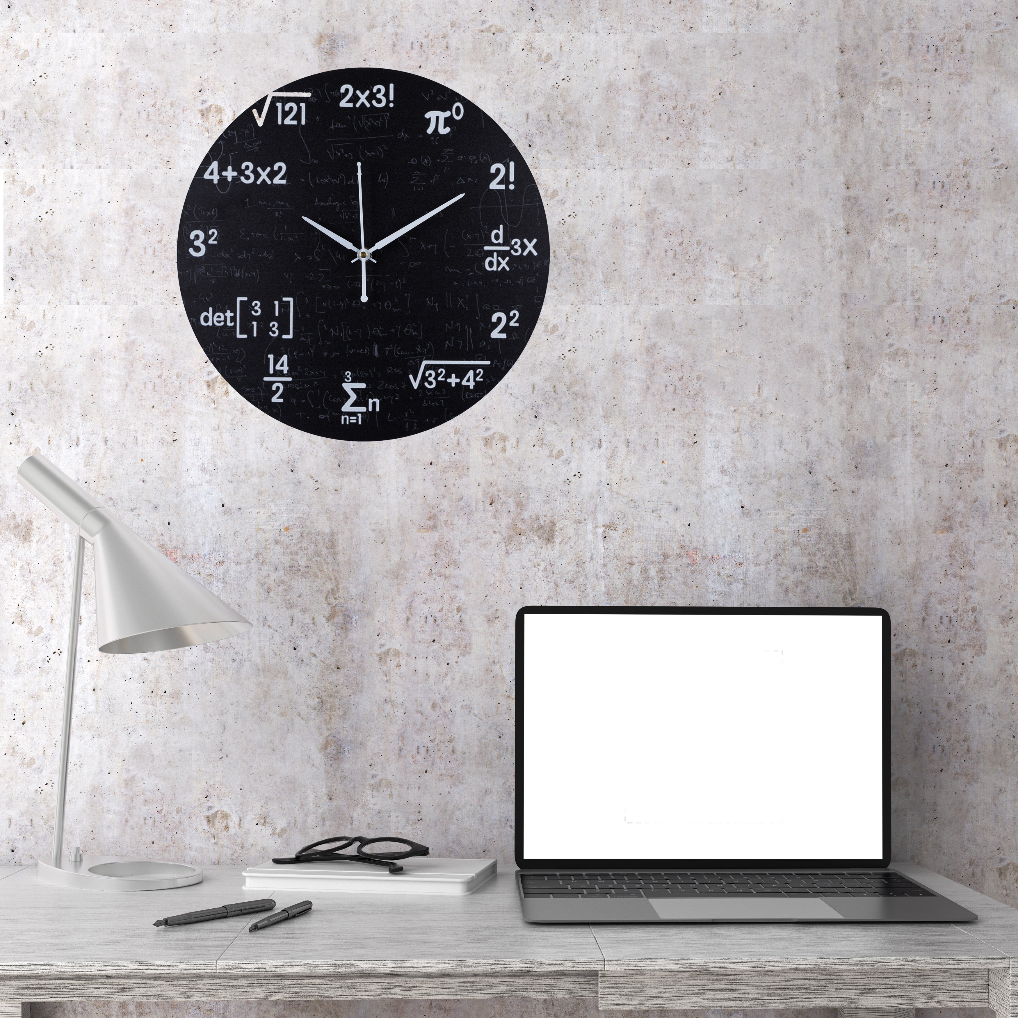 Calculus Math Clock Calculus - Wall Clock – TangyOak