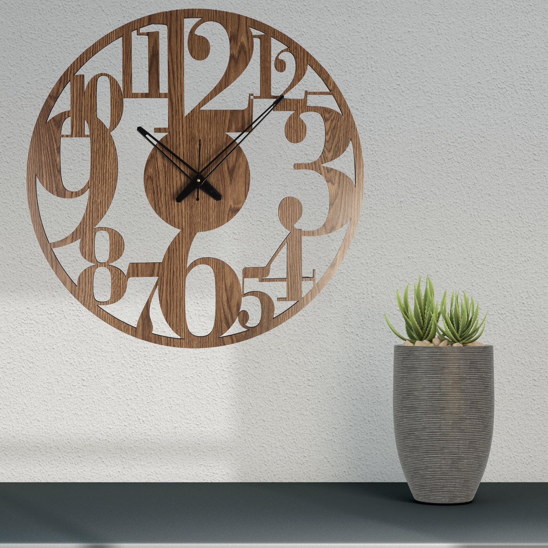 Zig Zag - Wall Clock