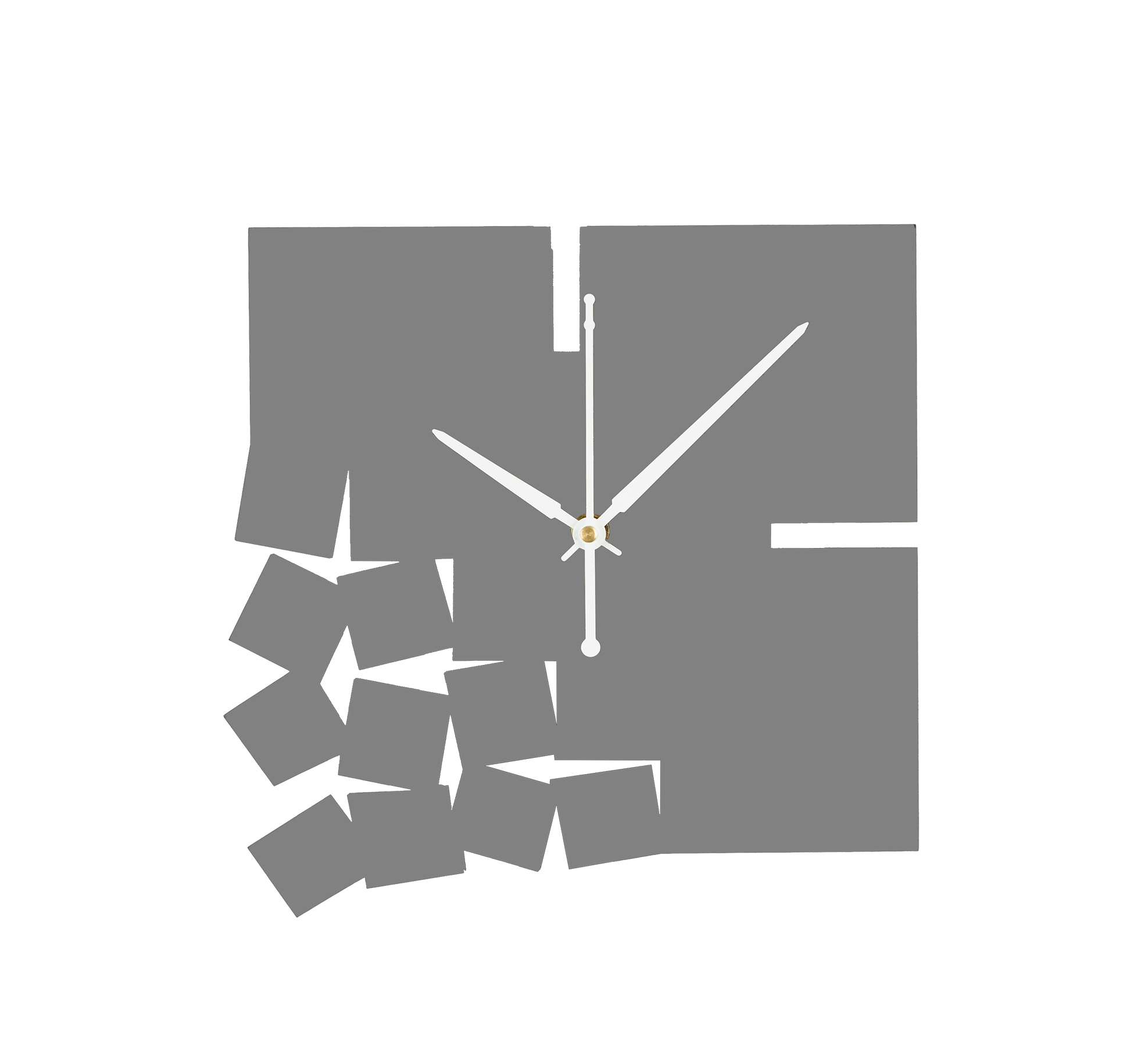 Broken - Wall Clock