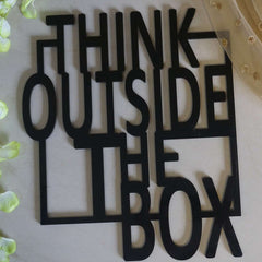 Box - Wooden Acrylic Wall Decor || Wall Hanging