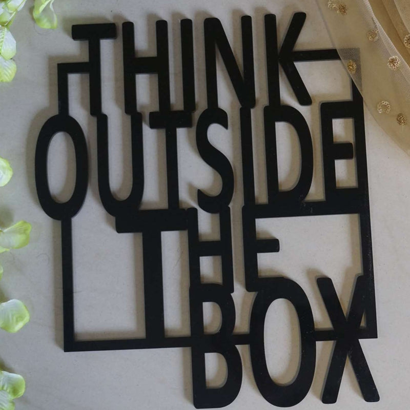 Box - Wooden Acrylic Wall Decor || Wall Hanging