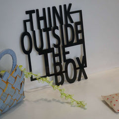 Box - Wooden Acrylic Wall Decor || Wall Hanging