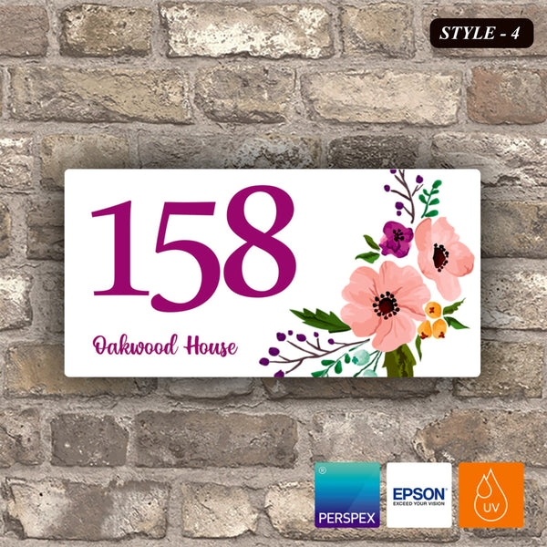 Modern Rectangular - Name Plate