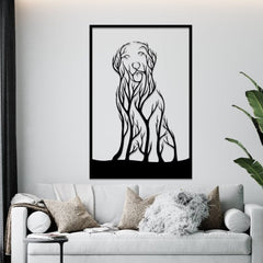 Dog - Wooden Acrylic Wall Decor || Wall Hanging