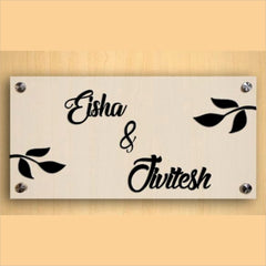 Petals Name Plate