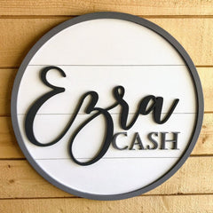 Ezra - Name Plate