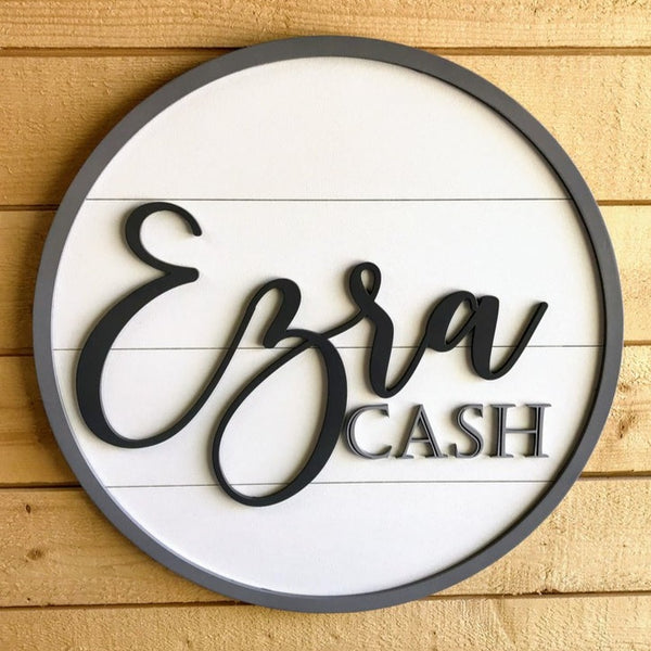 Ezra - Name Plate