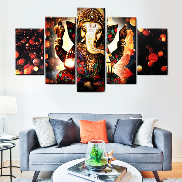 Ganesha - Wall Painting