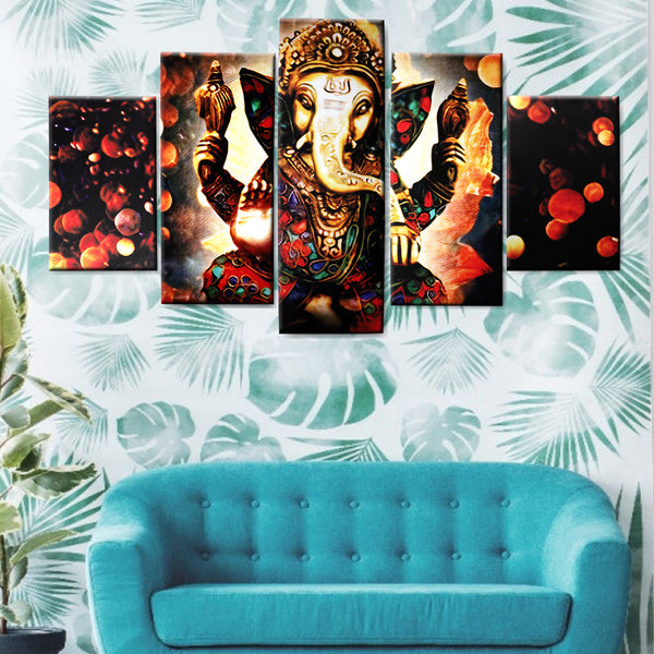 Ganesha - Wall Painting