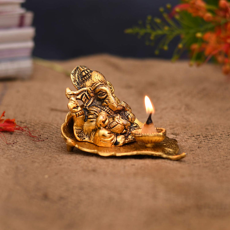 Ganesha - Diya (Pack of 2)