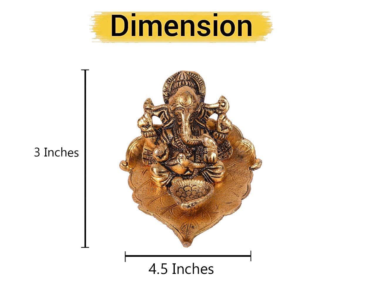 Ganesha - Diya (Pack of 2)