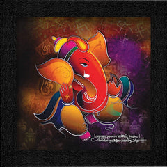 Ganesh Multi color - Wall Painting