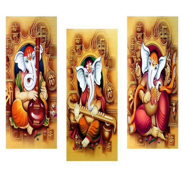 Ganesha Sitar - Wall Painting