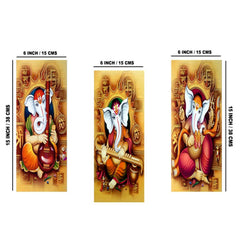 Ganesha Sitar - Wall Painting