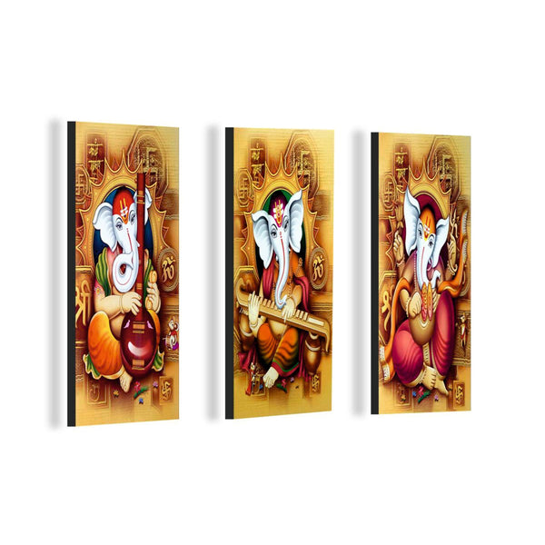 Ganesha Sitar - Wall Painting