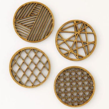 Geometric - Coasters (Pack of 12)
