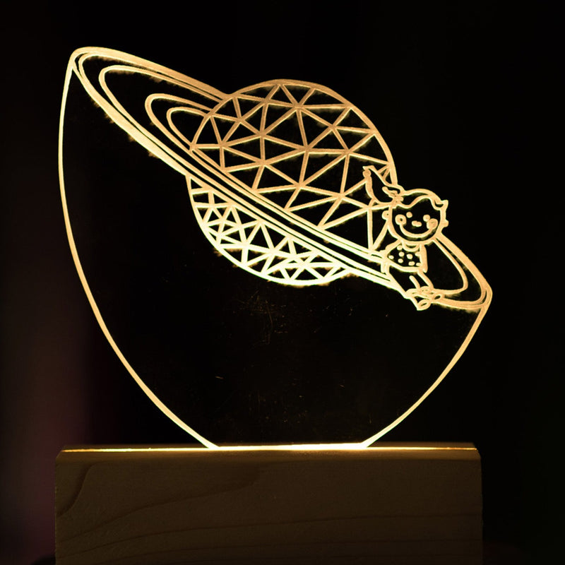 Space Girl - Lamp
