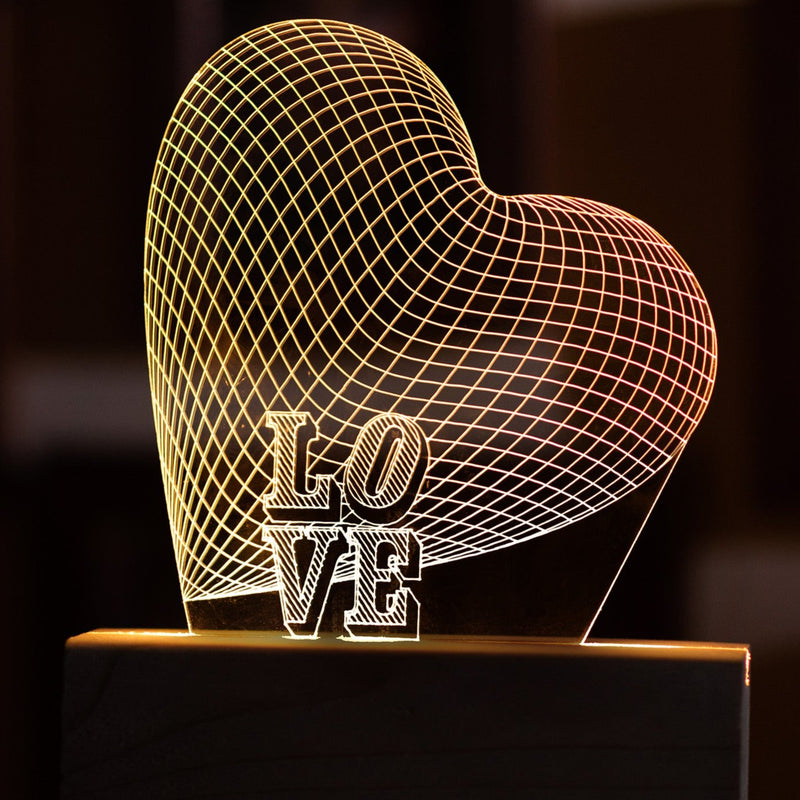 Love Heart - Lamp