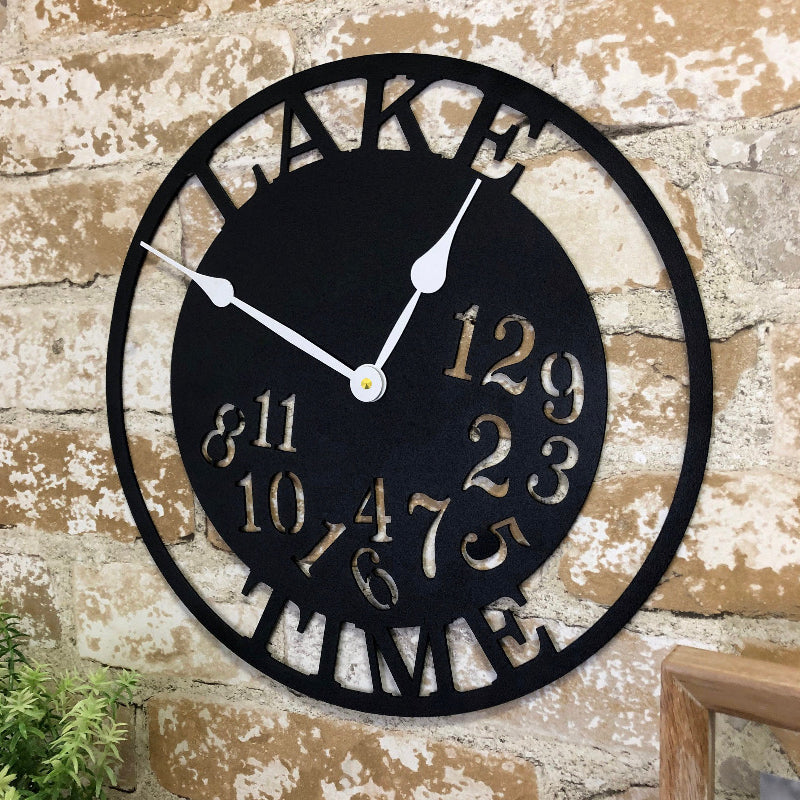 Dancing Numbers - Wall Clock (Customized Name)