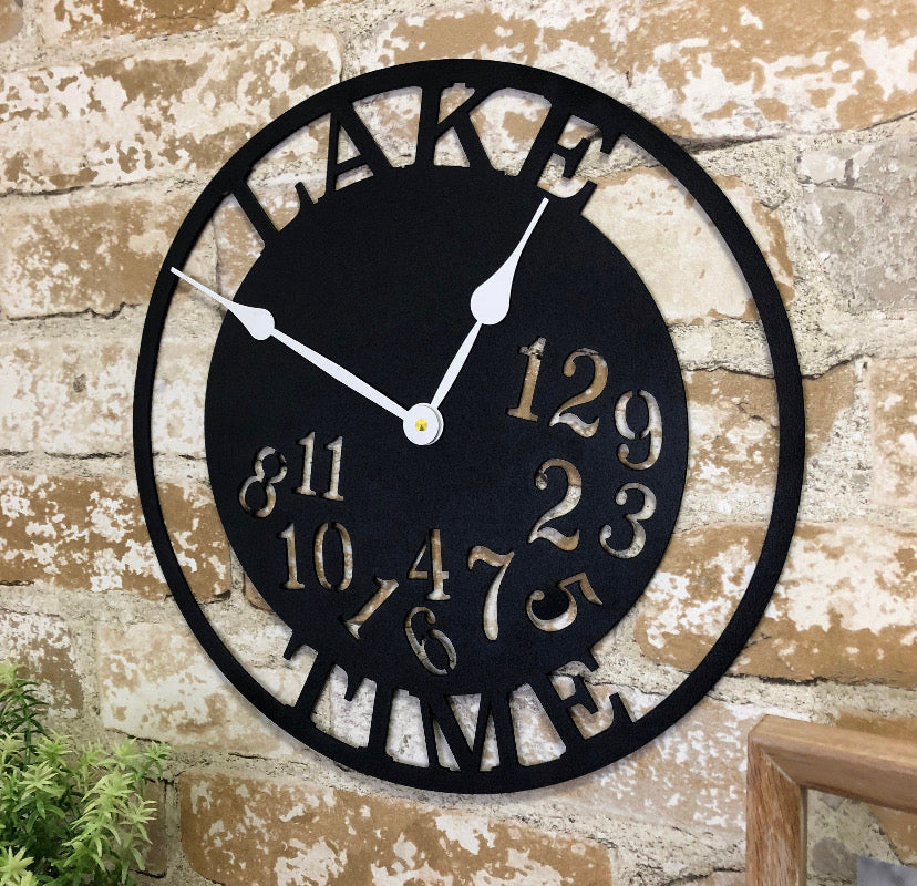 Dancing Numbers Wall Clock (Customized Name) - Main Image