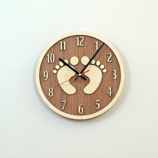 Baby Steps - Wall Clock