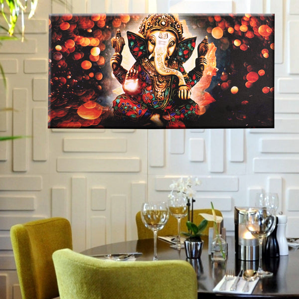 Lord Ganesha - Wall Painting
