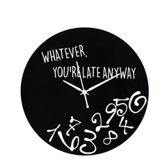 Late - Wall Clock
